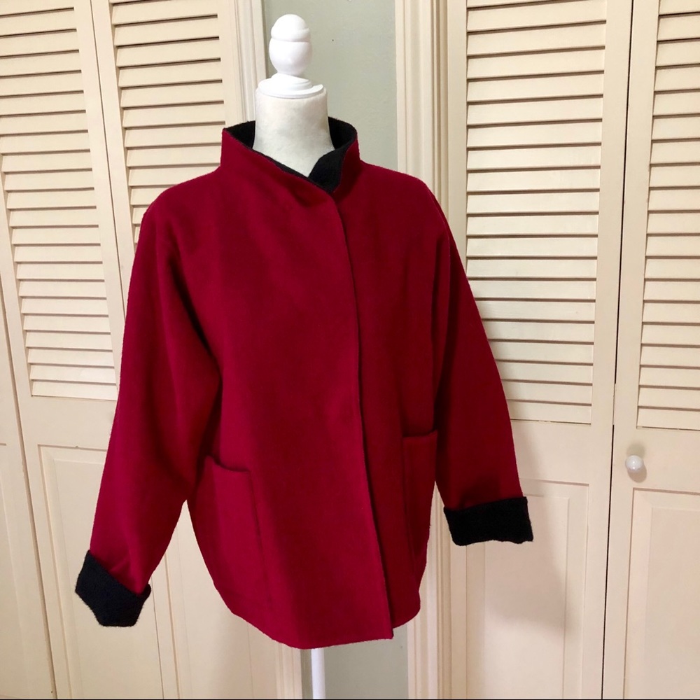 Beyond Threads Reversible Alpaca Coat - image 4